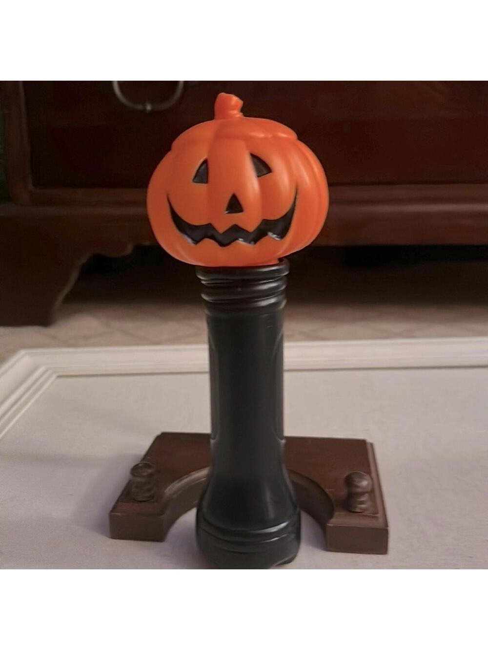 Vintage Pumpkin Head flashlight